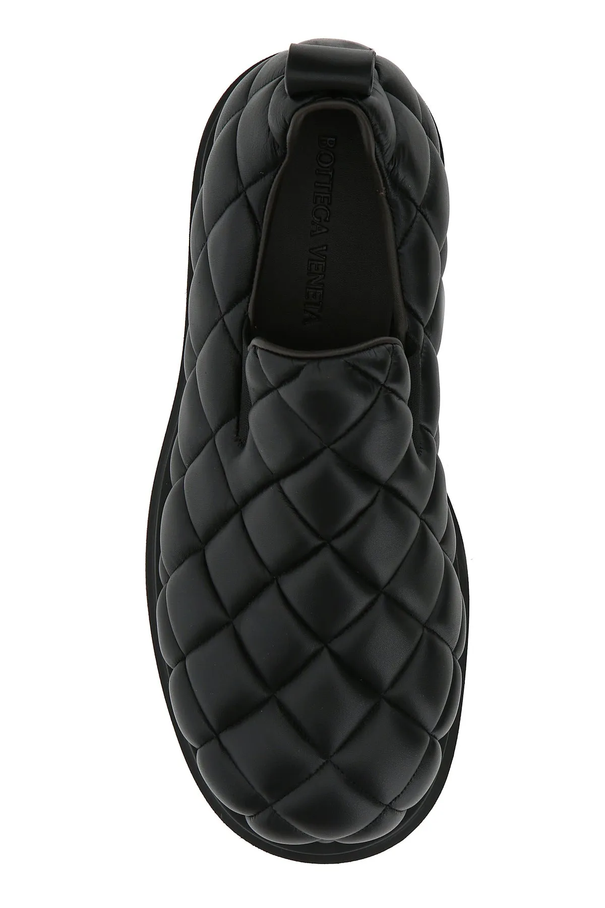 Bottega Veneta Quilted Slip On Shoes Socks To Wear With Loafers