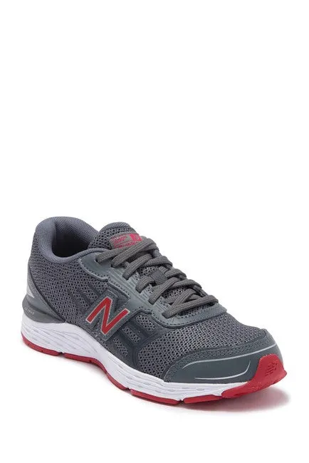 Boys Lace  680 Series Gun Metal/Red New Balance Release Dates