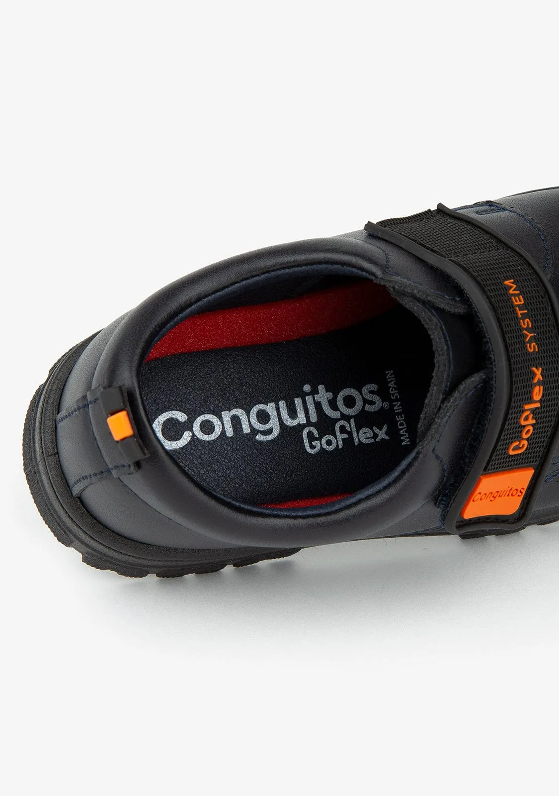 Asics Running Shoes Overpronation Boy's Navy GoFlex System School Shoes