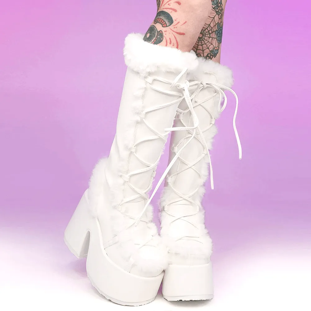 Bratz Style Winter Boots White Adidas Wings Shoes
