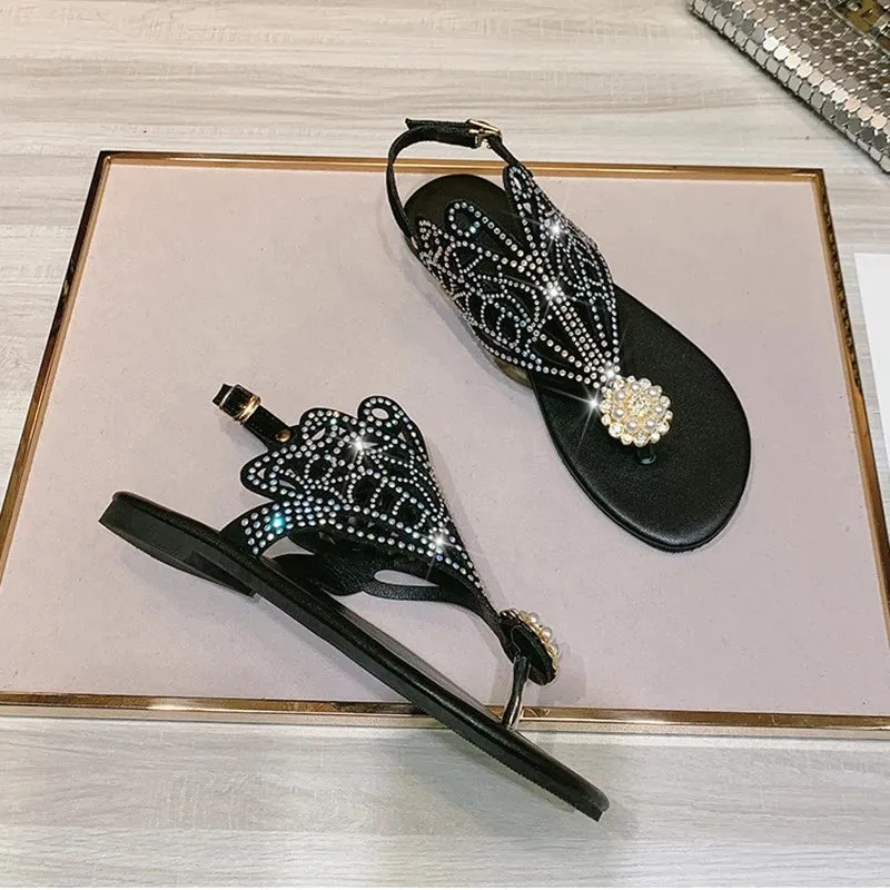 Asics Shoe Finder Us Summer women's sandals Bohemian fashion shoes middle heel and flat bottom clip toe casual women's shoes beach shoes