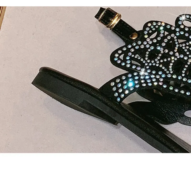 Asics Gel-venture 8 Waterproof Running Shoes Summer women's sandals Bohemian fashion shoes middle heel and flat bottom clip toe casual women's shoes beach shoes