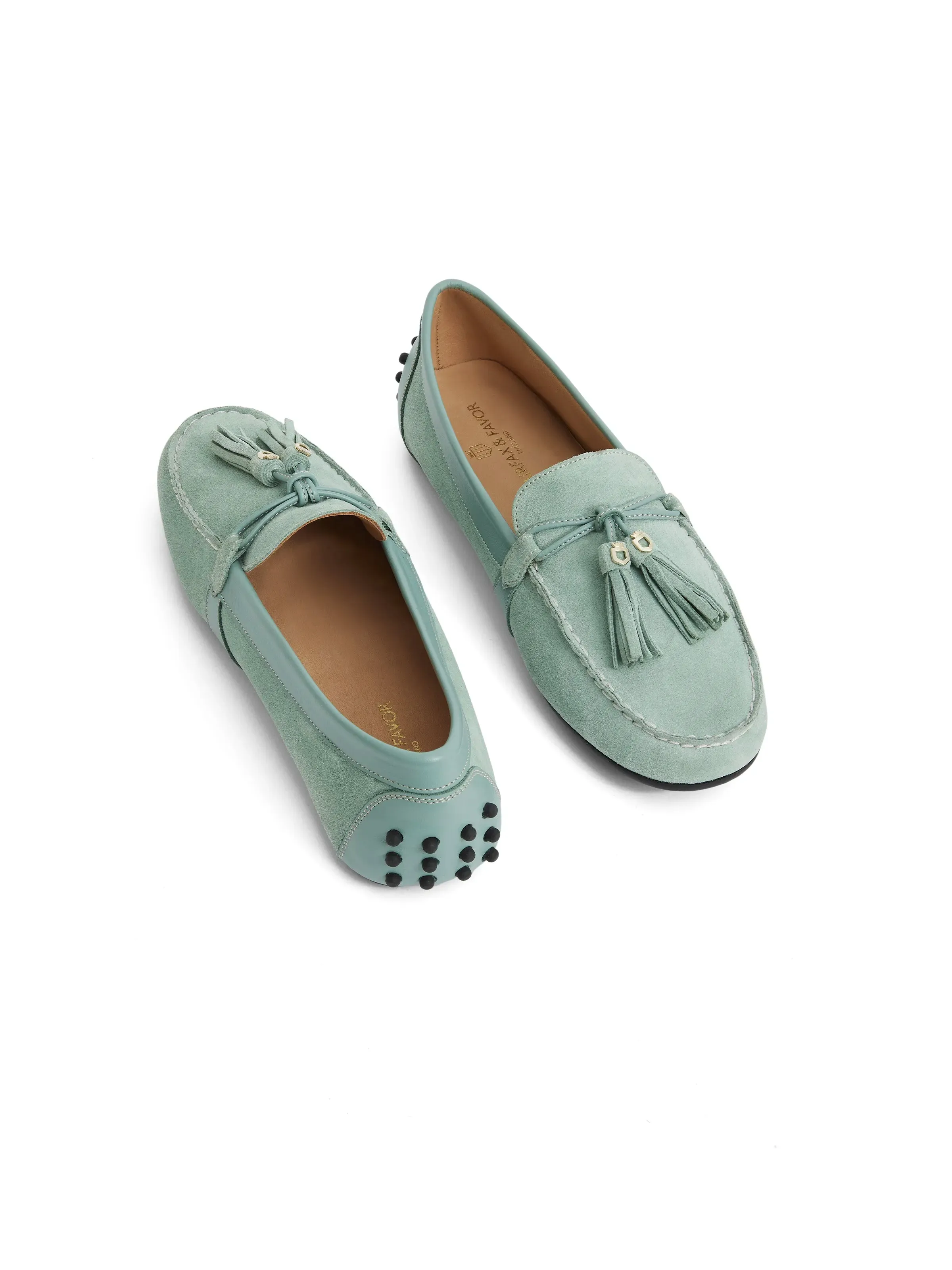 Rutland - Mint Suede Andre Loafers