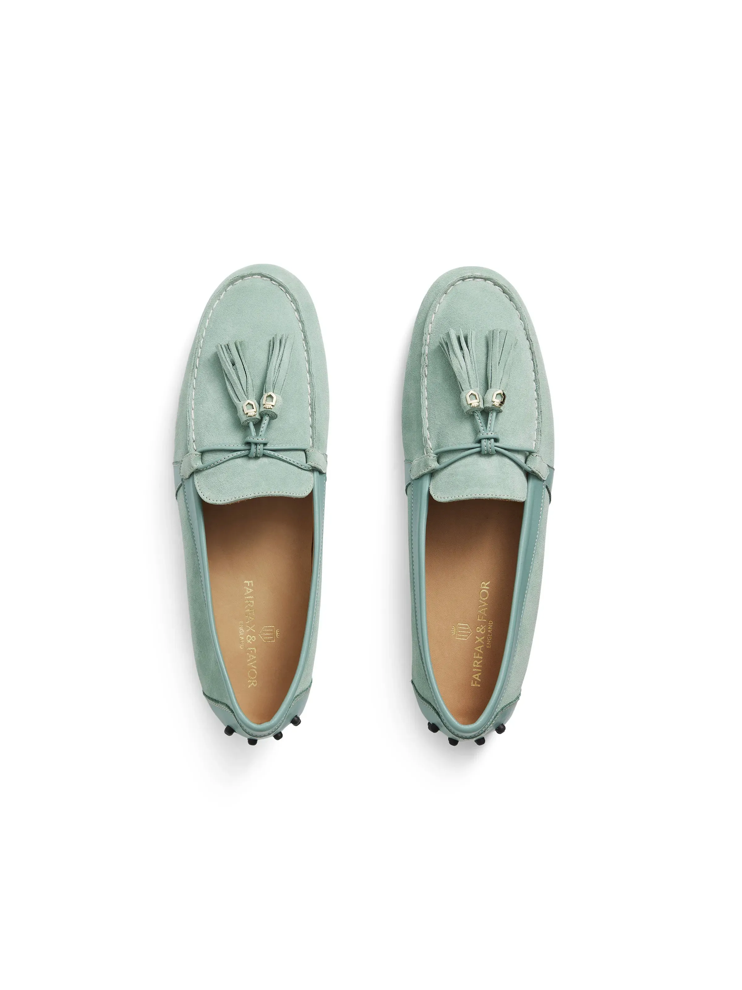 Rutland - Mint Suede Bass Weejun Loafers