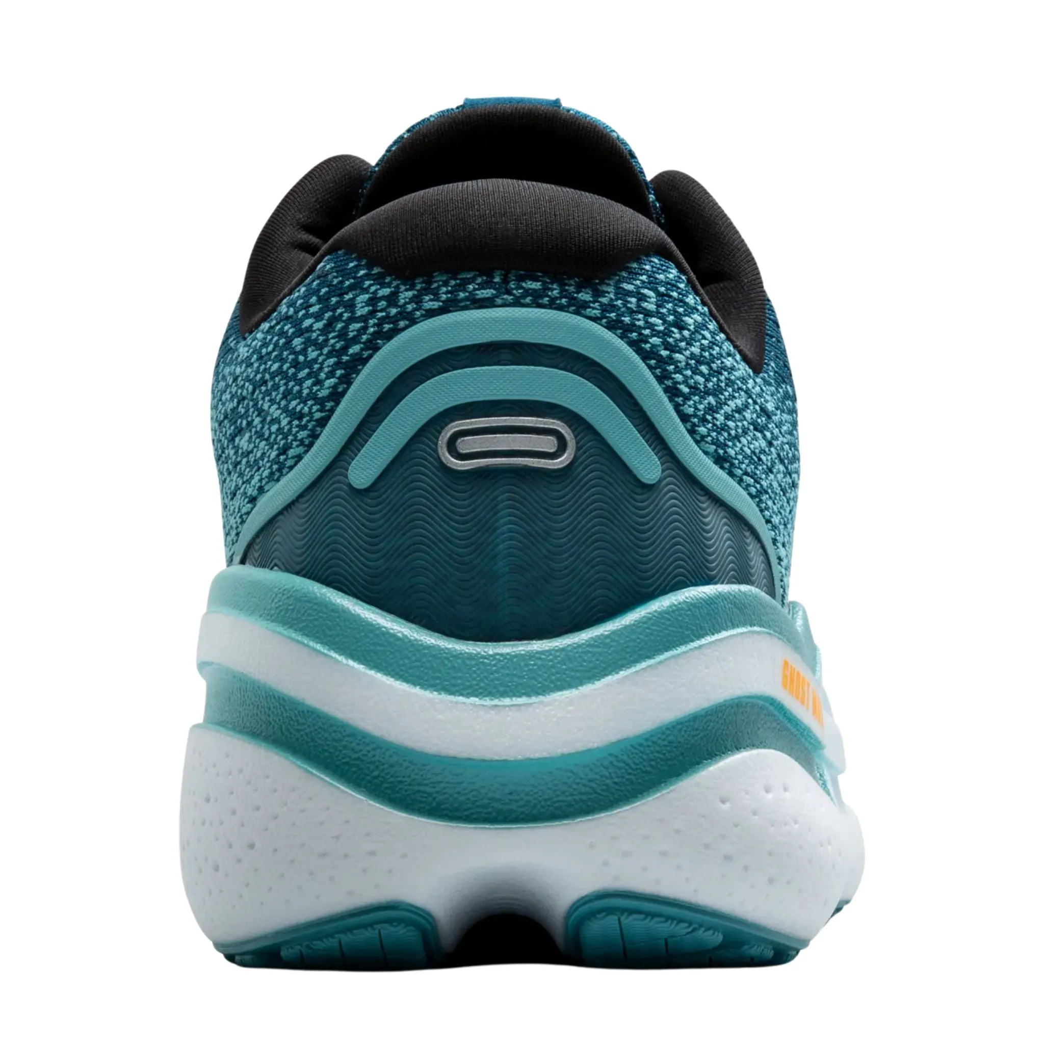 Brooks Men's 110431 431 Ghost Max 2  Moroccan Blue Aqua Orange Pop Cushion Neutral Running Shoes Asics Field Speed Ff Hockey Shoes