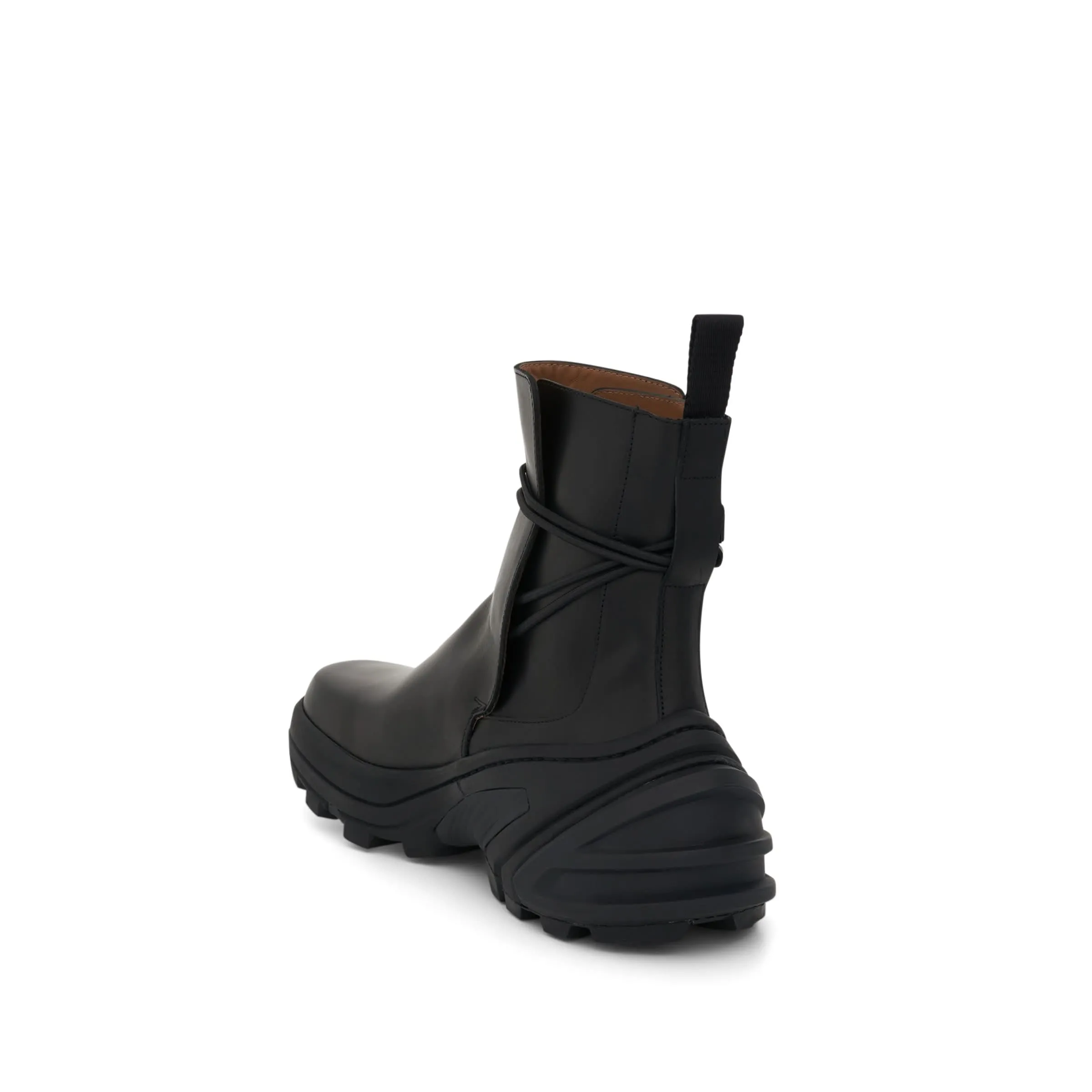 Buckle Chelsea Boot in Black Boots For Men Heels