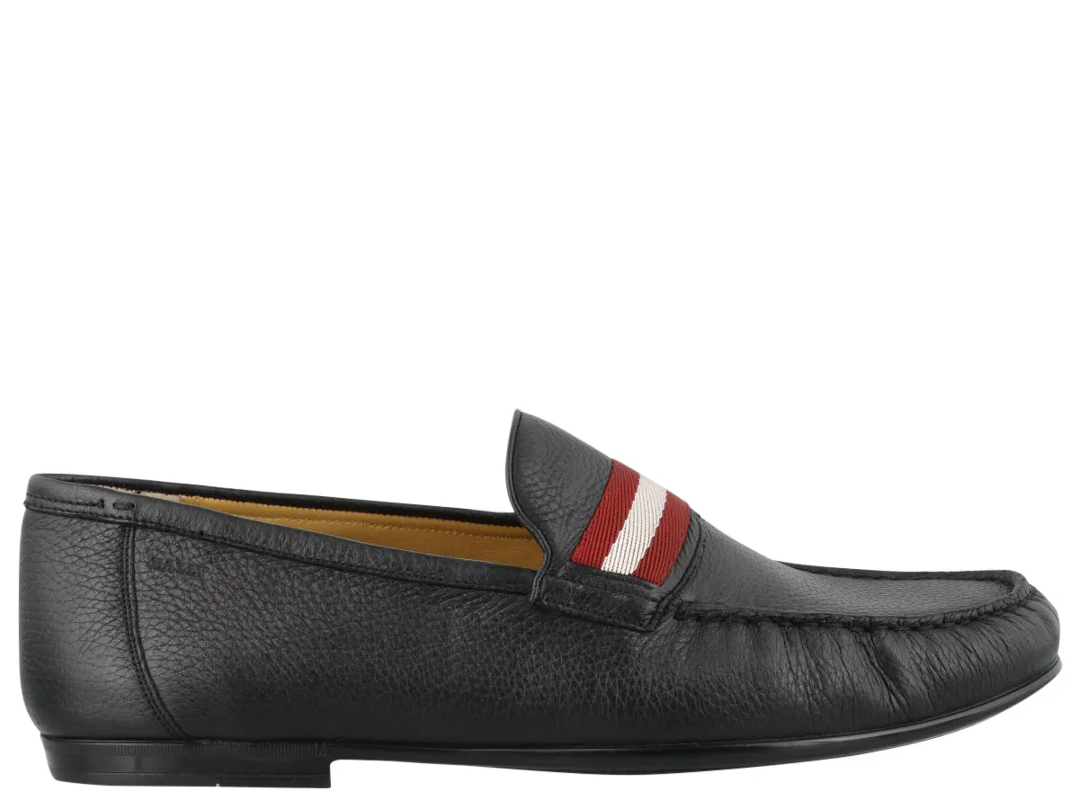 Bally Crokett Loafers Light The Way Leather Loafers