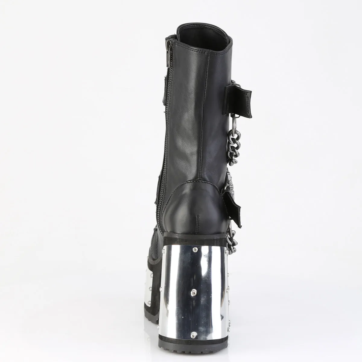 Adidas Shoes Bella Hadid CAMEL-120 DemoniaCult Black Vegan Leather Sexy Women's Ankle Boots (Alternative Footwear)