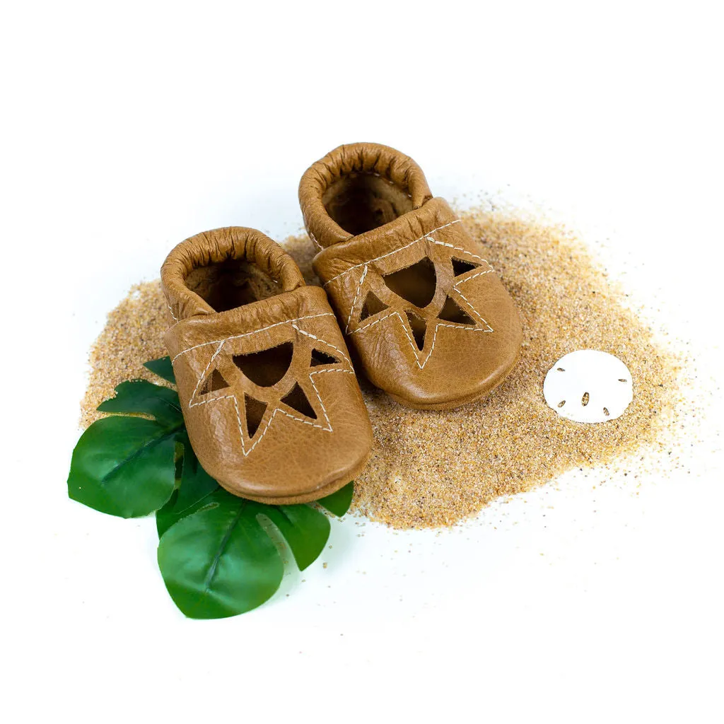 Caramel SUNRISE Shoes Baby and Toddler Holo High Heels