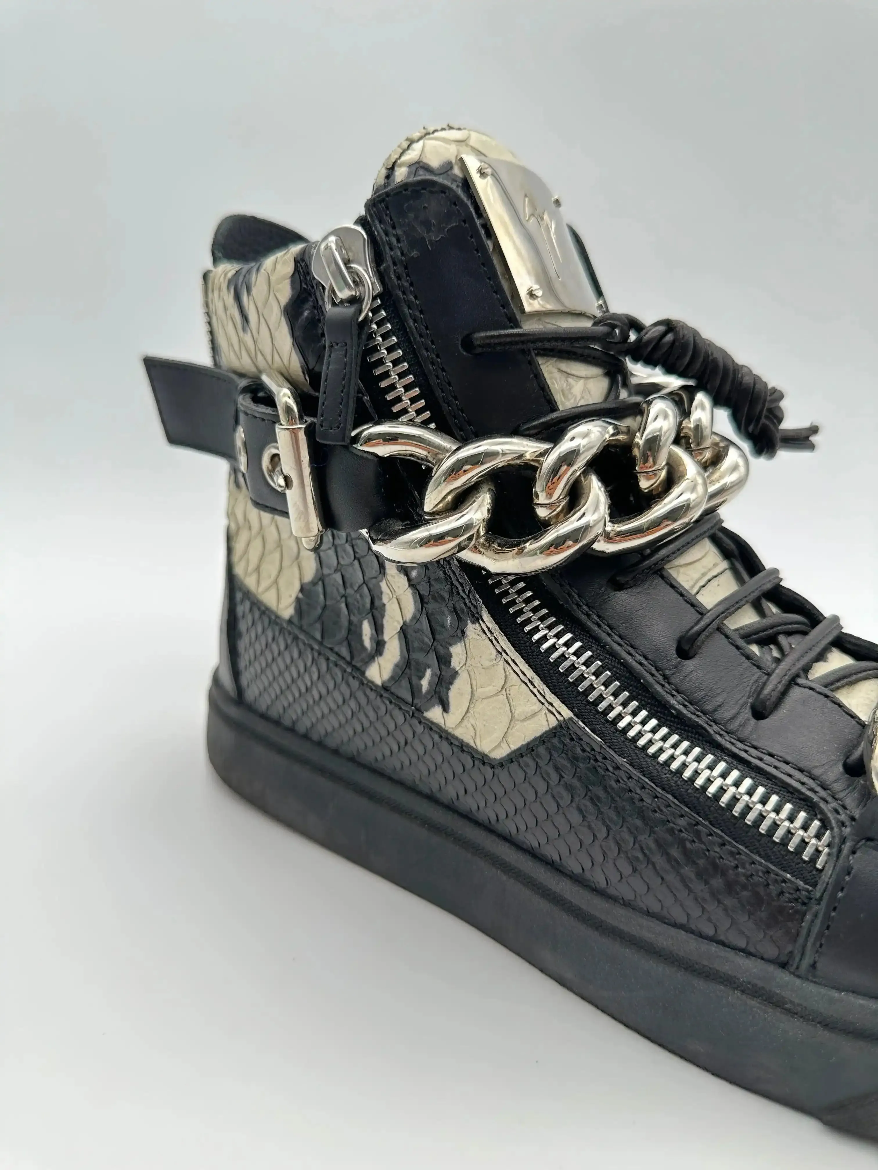 Boots Winter Chain Snake Sneakers