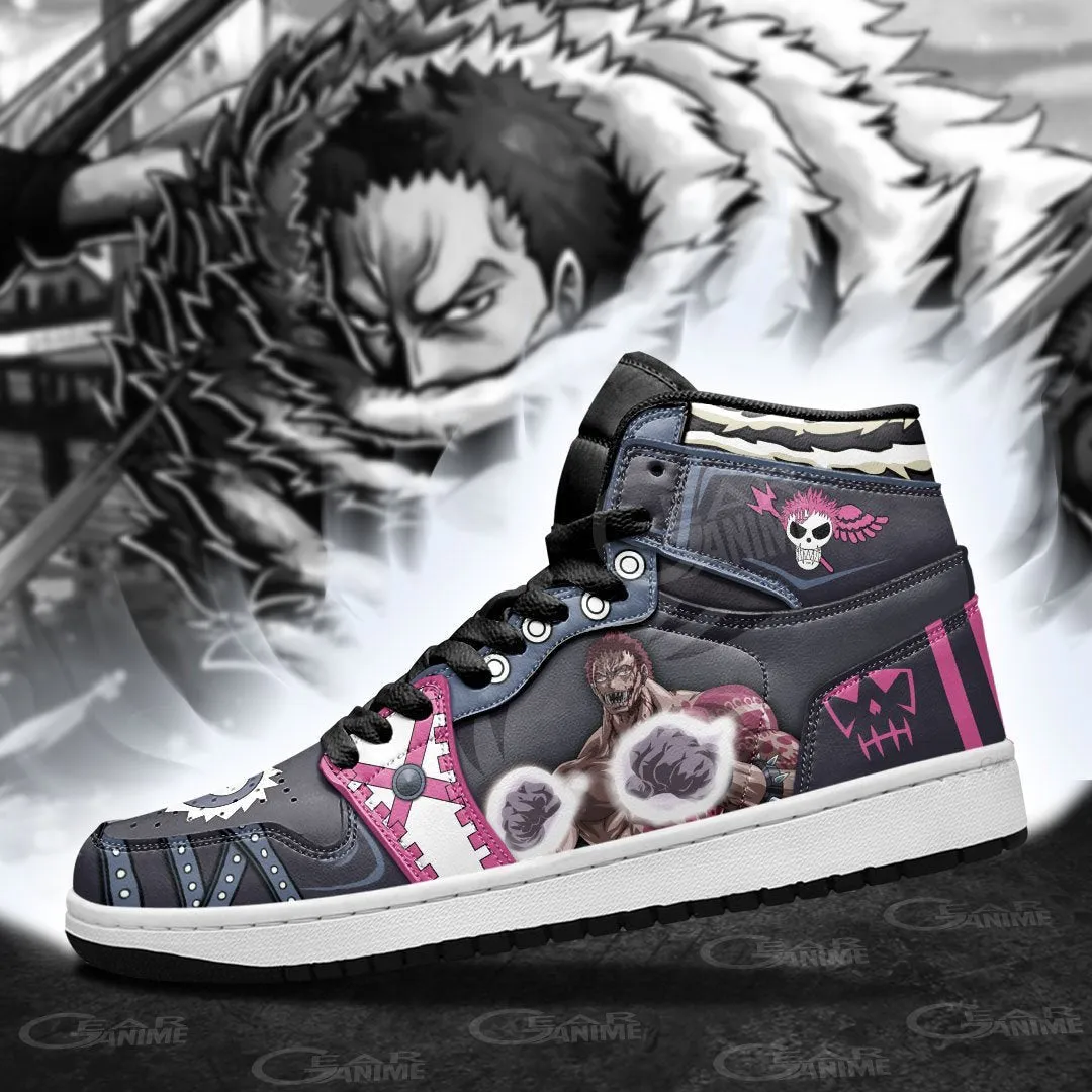 Charlotte Katakuri Fight Sneakers Custom Anime OP Shoes Best Asics Shoes For Knee Pain