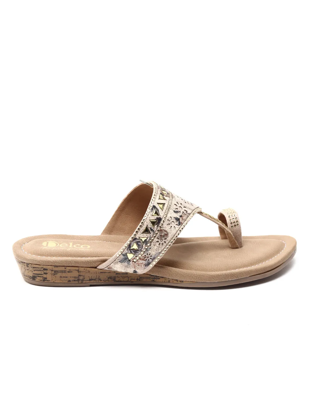 Pesaro Shoes Flats Chic Casual Slip-On Chappals