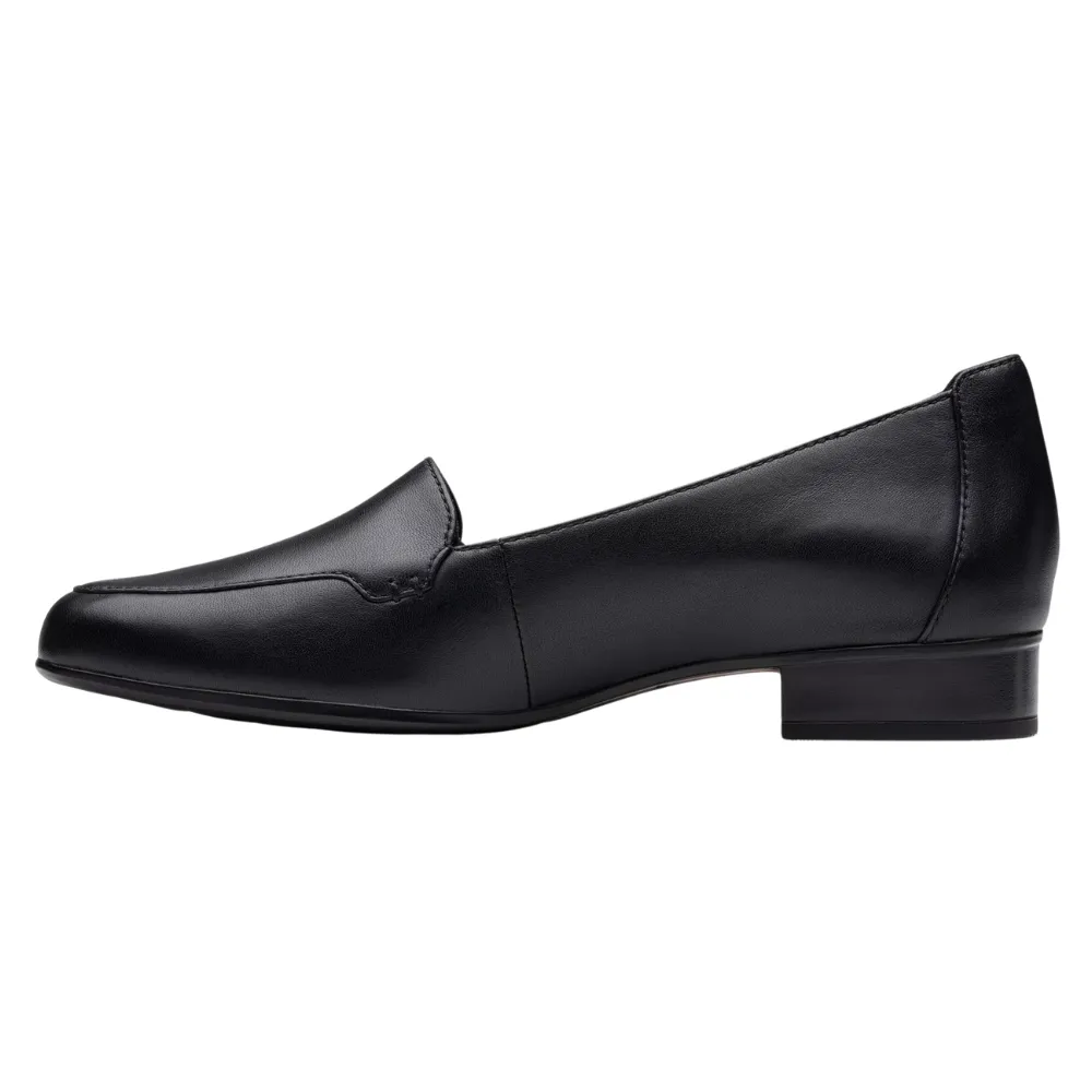 Clarks Krystine Lily Black Leather Loafer (Women's) Ferragamo Loafers Suede