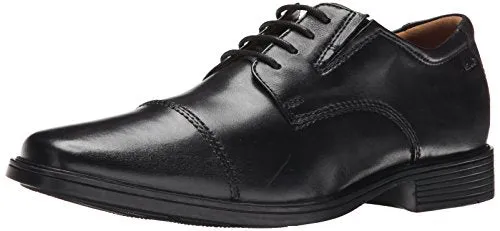 Clarks Men's Tilden Cap Oxford Shoe,Black Leather,9 M US Asics Gel Nimbus 17 Nyc Running Shoes