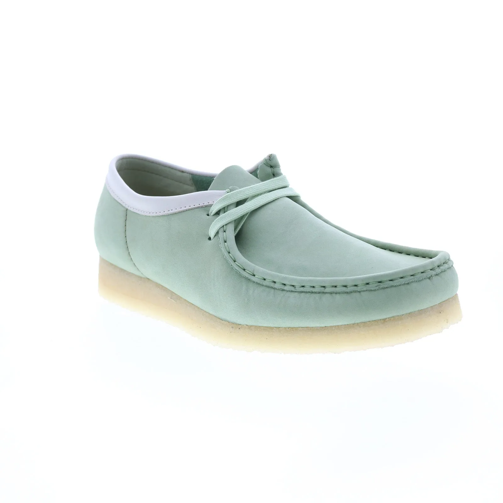 Asic Shoes For Supination Clarks Men's Wallabee Pale Green 26165557