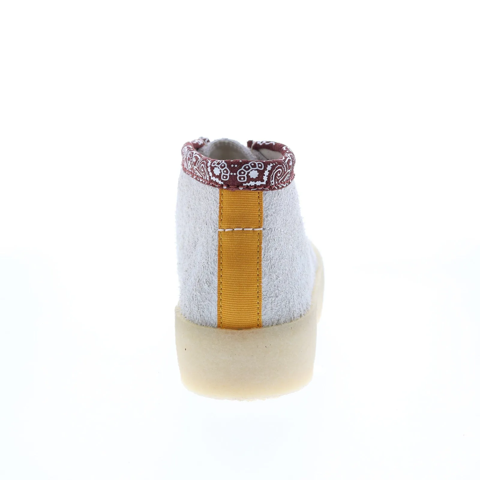 Clarks Originals Wallabee Cup Boots Men's White Interest Suede S 26167977 Asics Gel-kayano 28 Mesh Knit Running Shoes