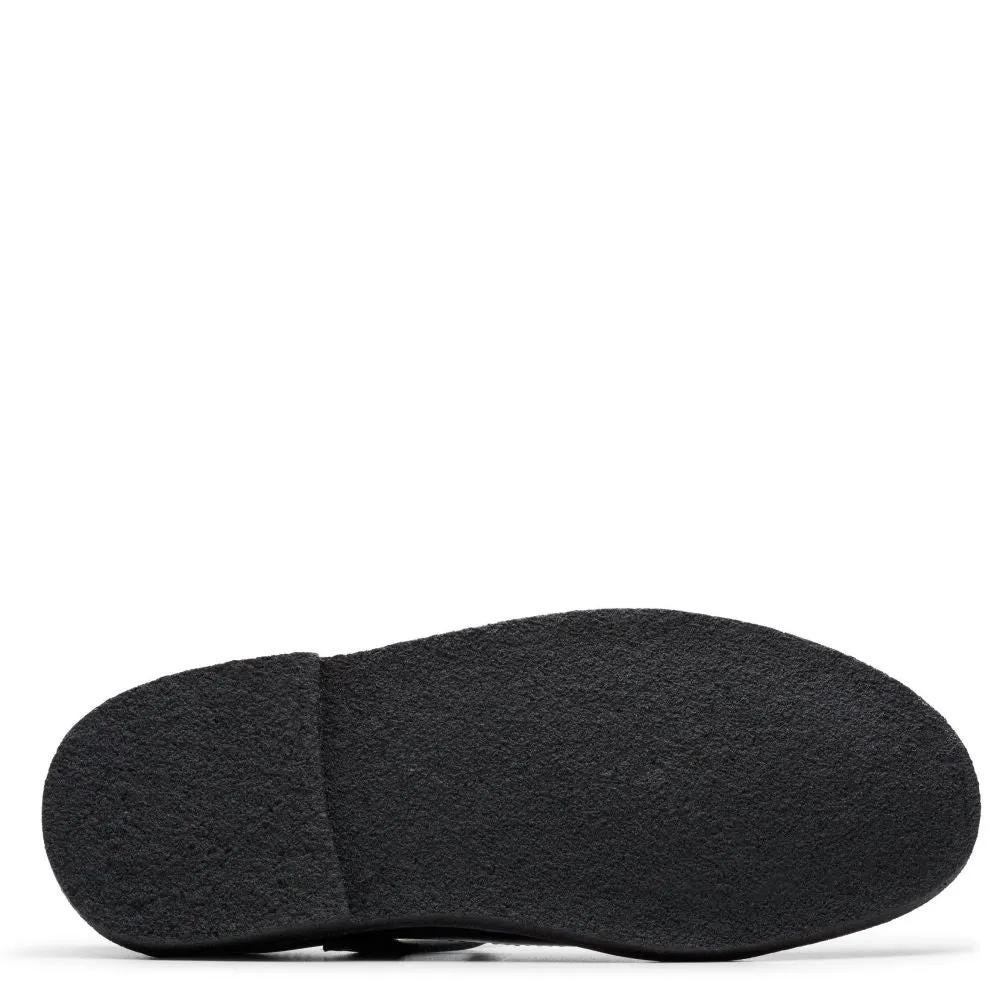 Stubbs Loafers Clarks Women's in Desert Jane in Black Leather