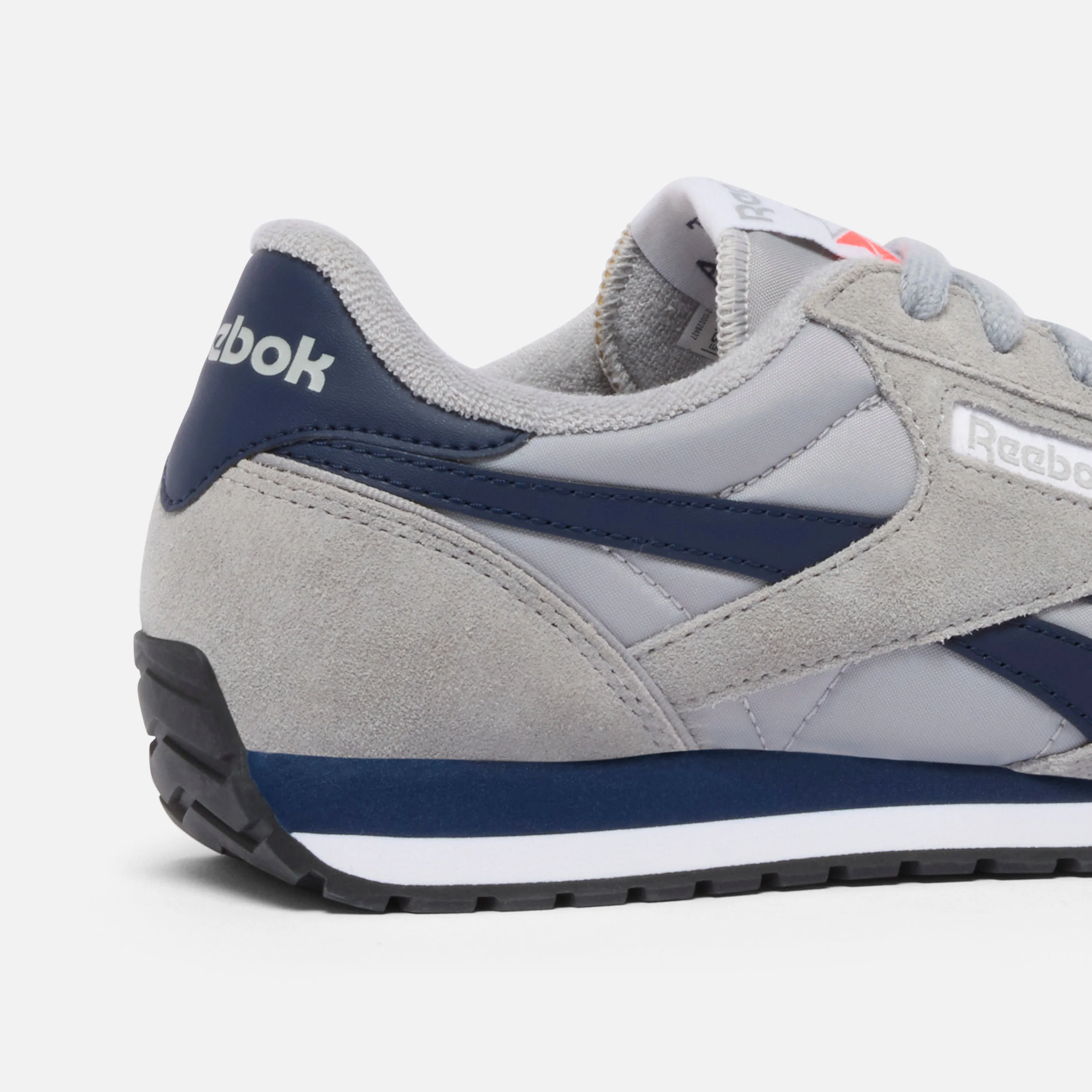 Asics Velcro Running Shoes Classic Az Grey 2/Vector Navy/Chalk