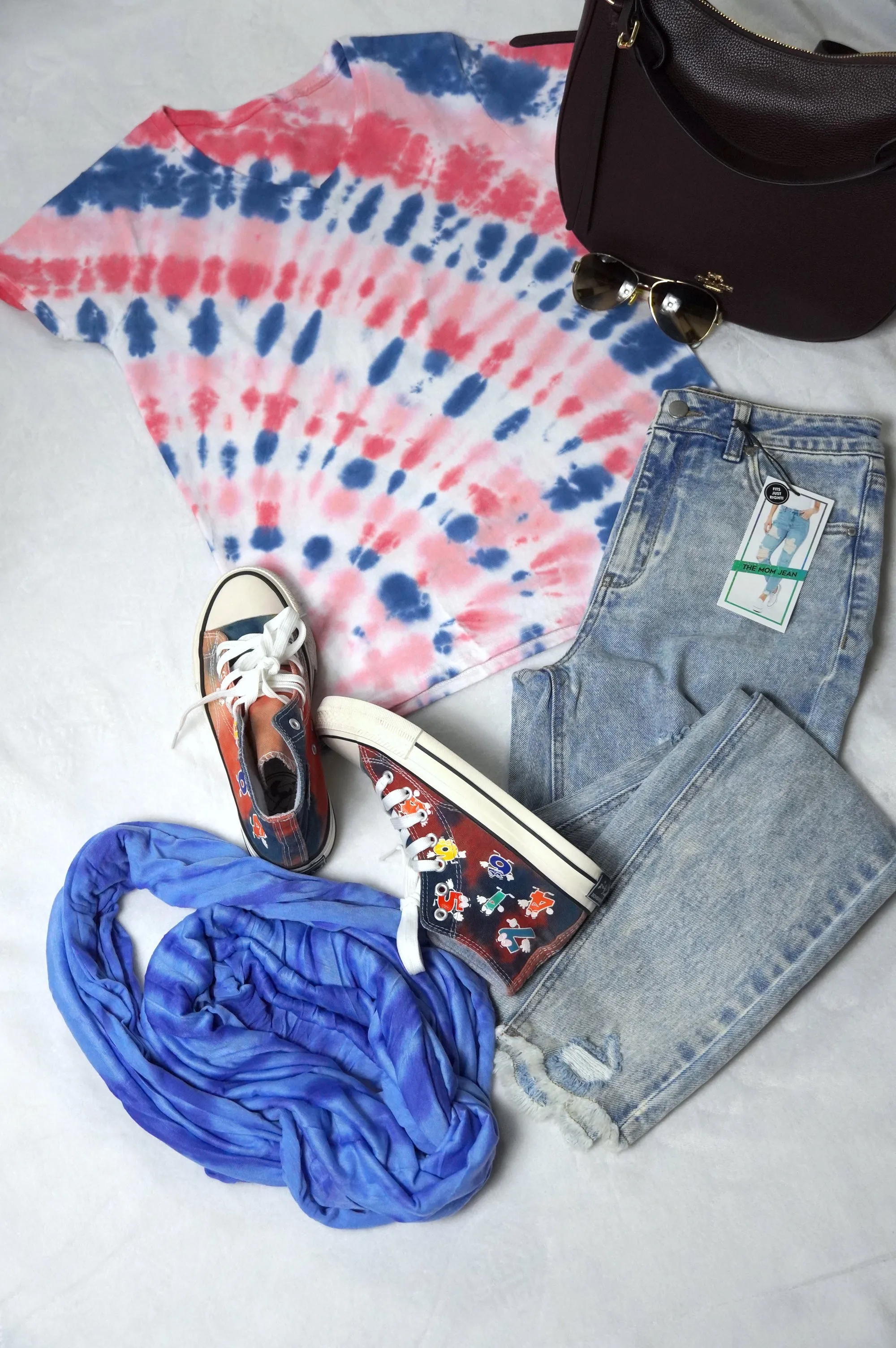 Classic convas  Tie Dye Shoes Asics Shoes Gel Kayano