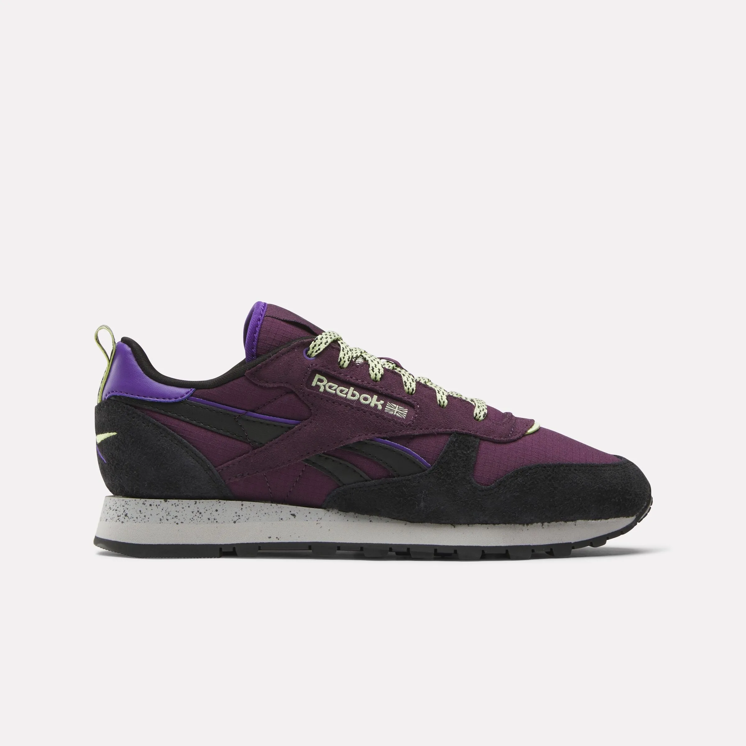 Classic Leather Shoes Midnight Plum/Black/Grey Asics Upcourt 5 Badminton Shoes