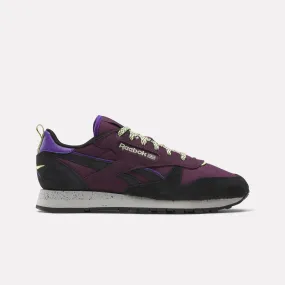 Classic Leather Shoes Midnight Plum/Black/Grey Asics 3d Shoes