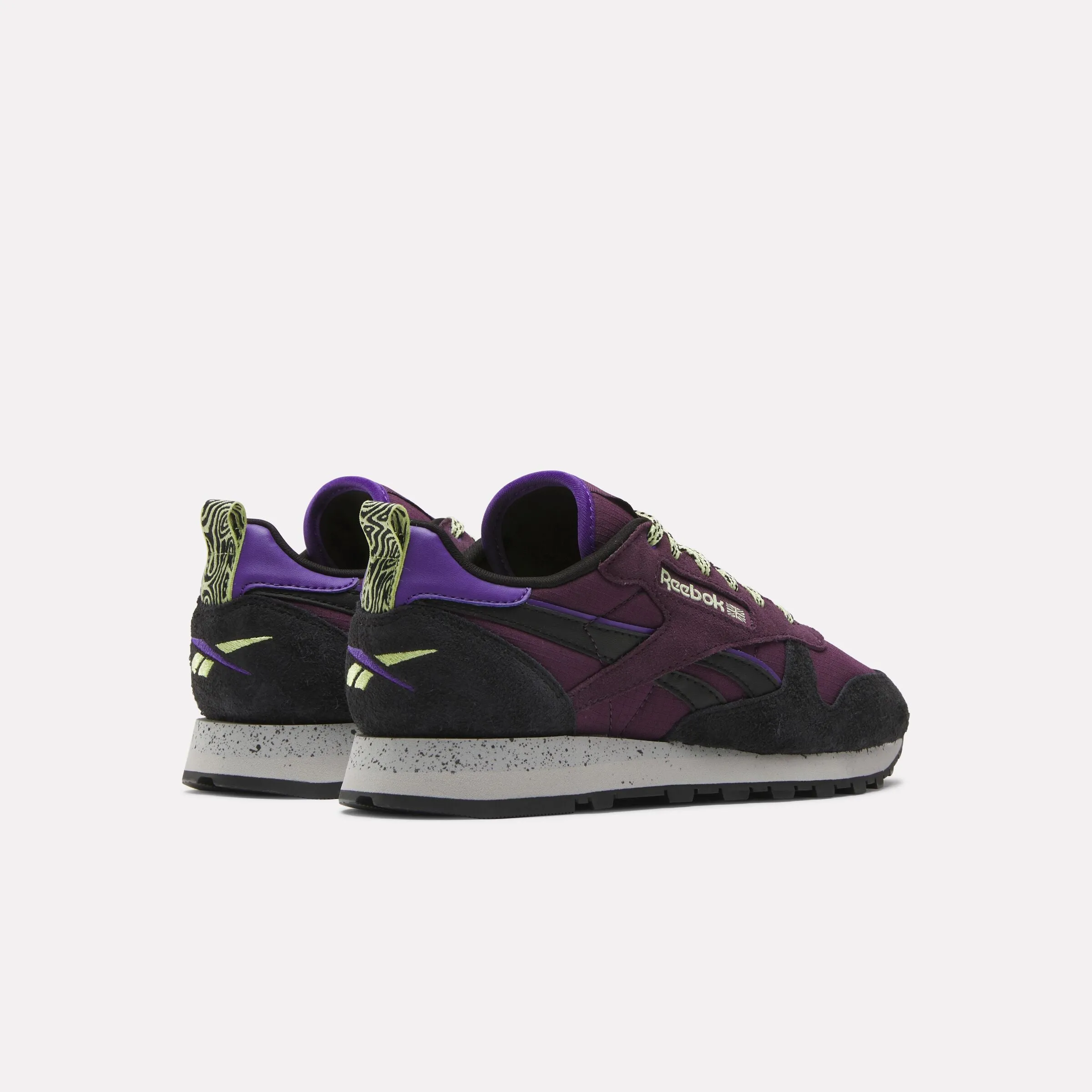 Classic Leather Shoes Midnight Plum/Black/Grey Asics Tennis Shoes Size Guide