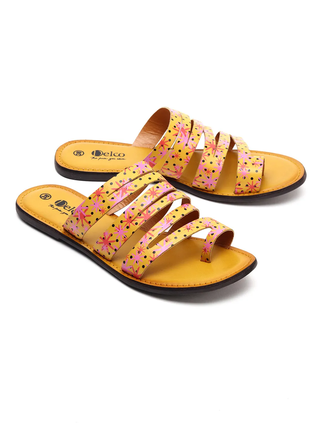 Best Shoes For Flat Feet And Overweight Classic Leather Slip-On Chappals