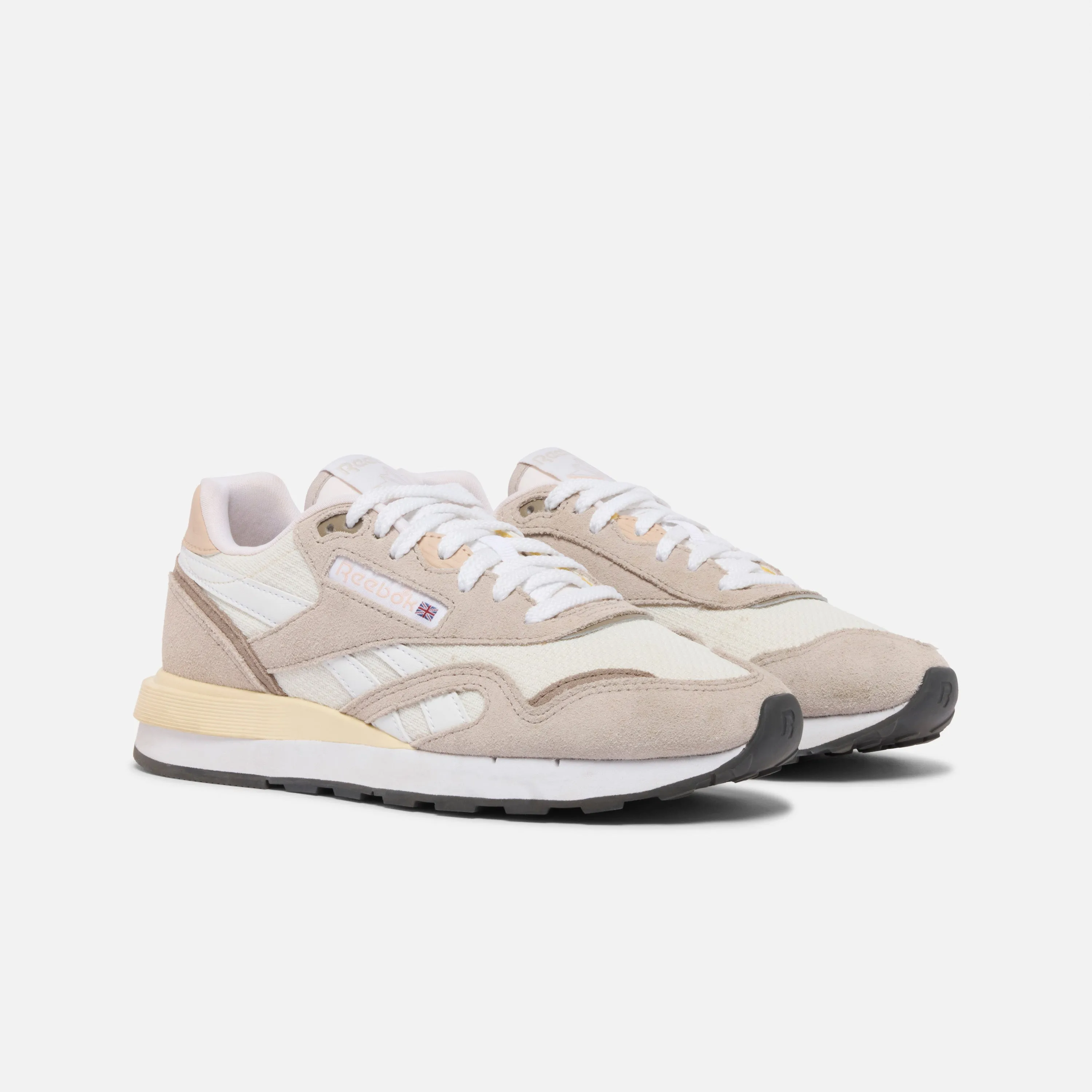 Classic Nylon 89 Moonstone/Gritty Grey/White Asics Gore Tex Trail Shoes