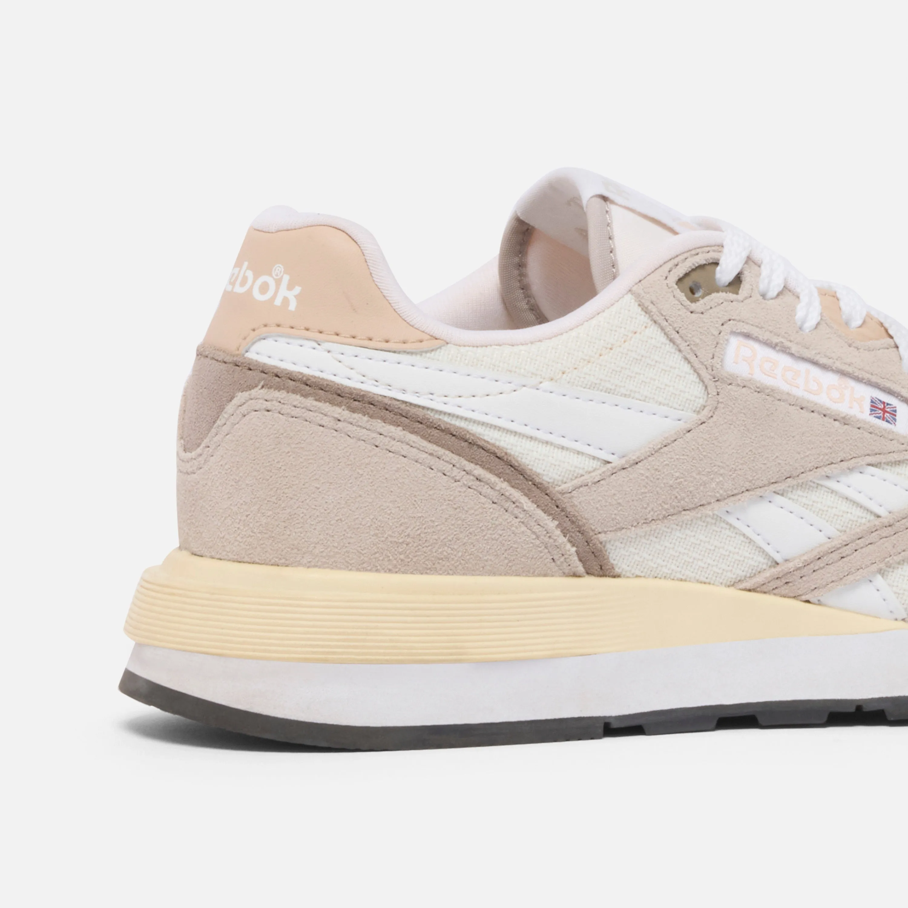 Asics Tiger Runner Shoes Classic Nylon 89 Moonstone/Gritty Grey/White