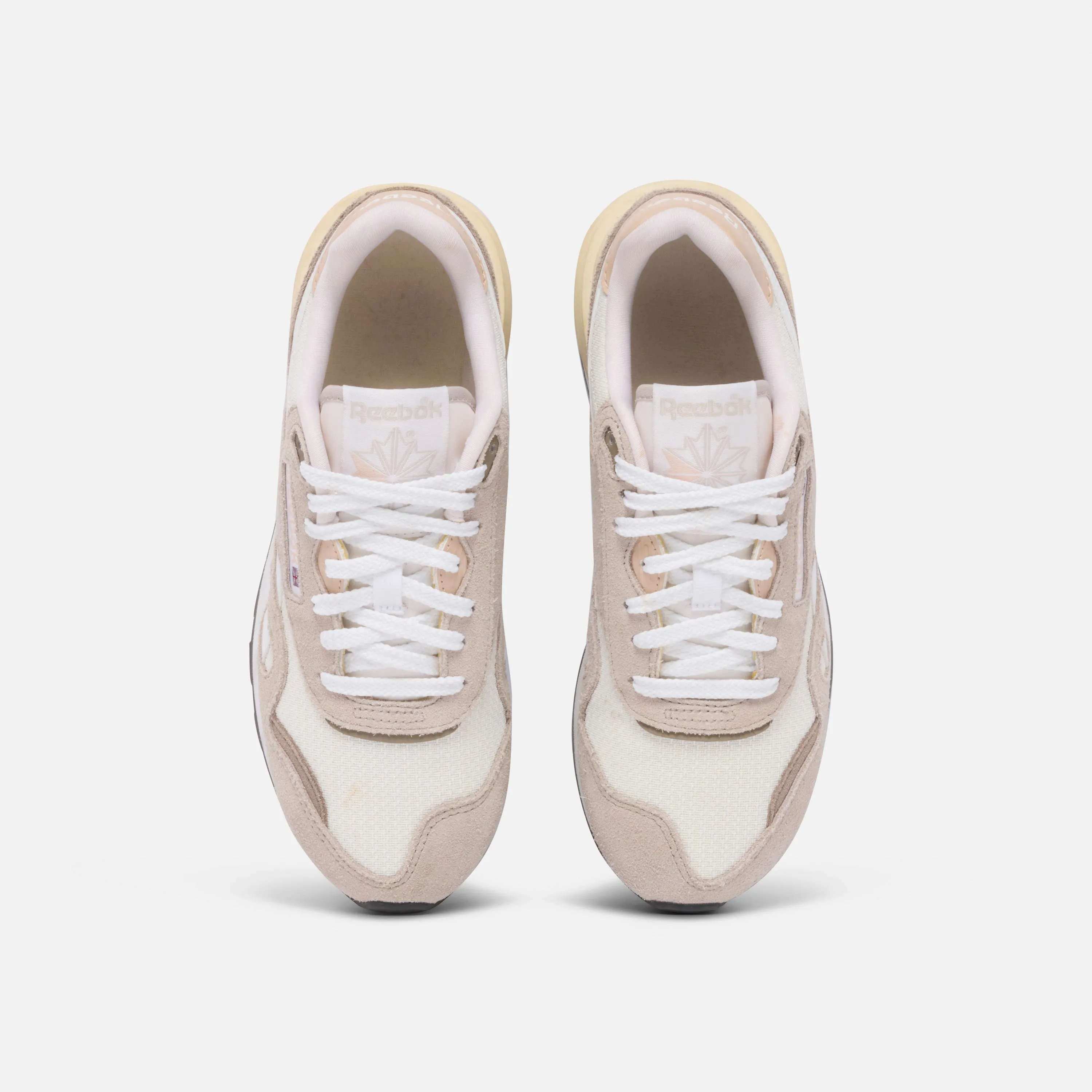 Classic Nylon 89 Moonstone/Gritty Grey/White Best Asic Shoes For Walking