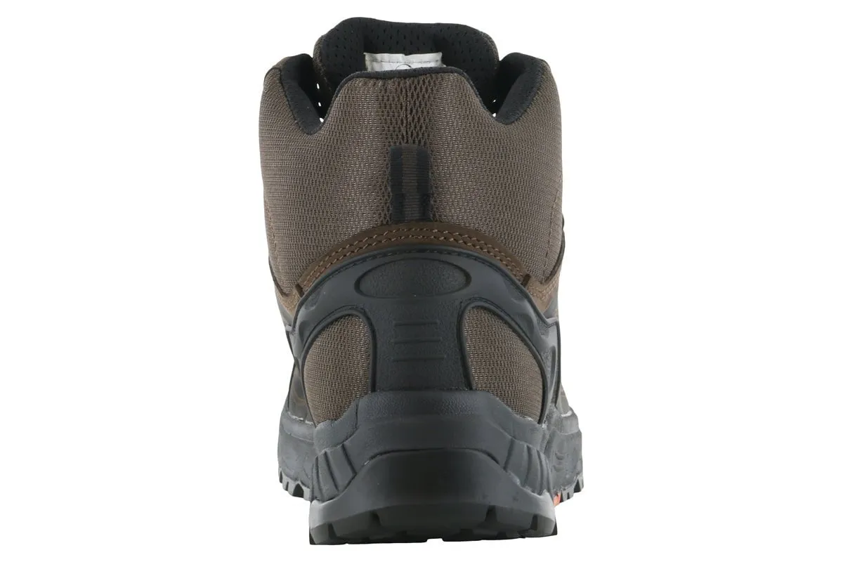 Best Work Boots For Haglund's Deformity Hoss Eric Hi Soft Toe Brown