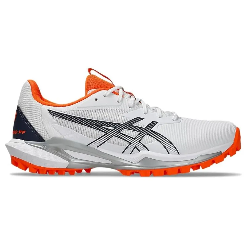 Asics Leather Running Shoes ASICS Field Speed 2 FF Adults Cricket Shoes