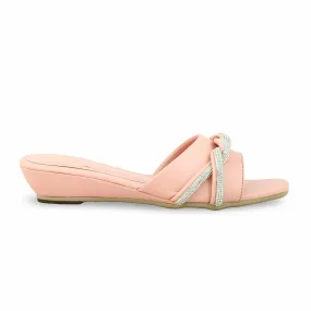 Pink Formal Slipper FR8285 Purse Slippers