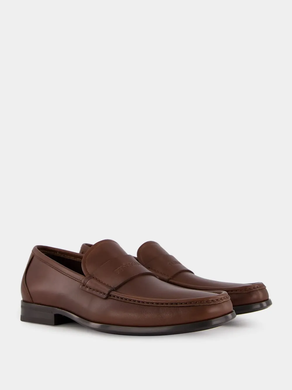 Prom Loafers Cocoa Leather Moccasins