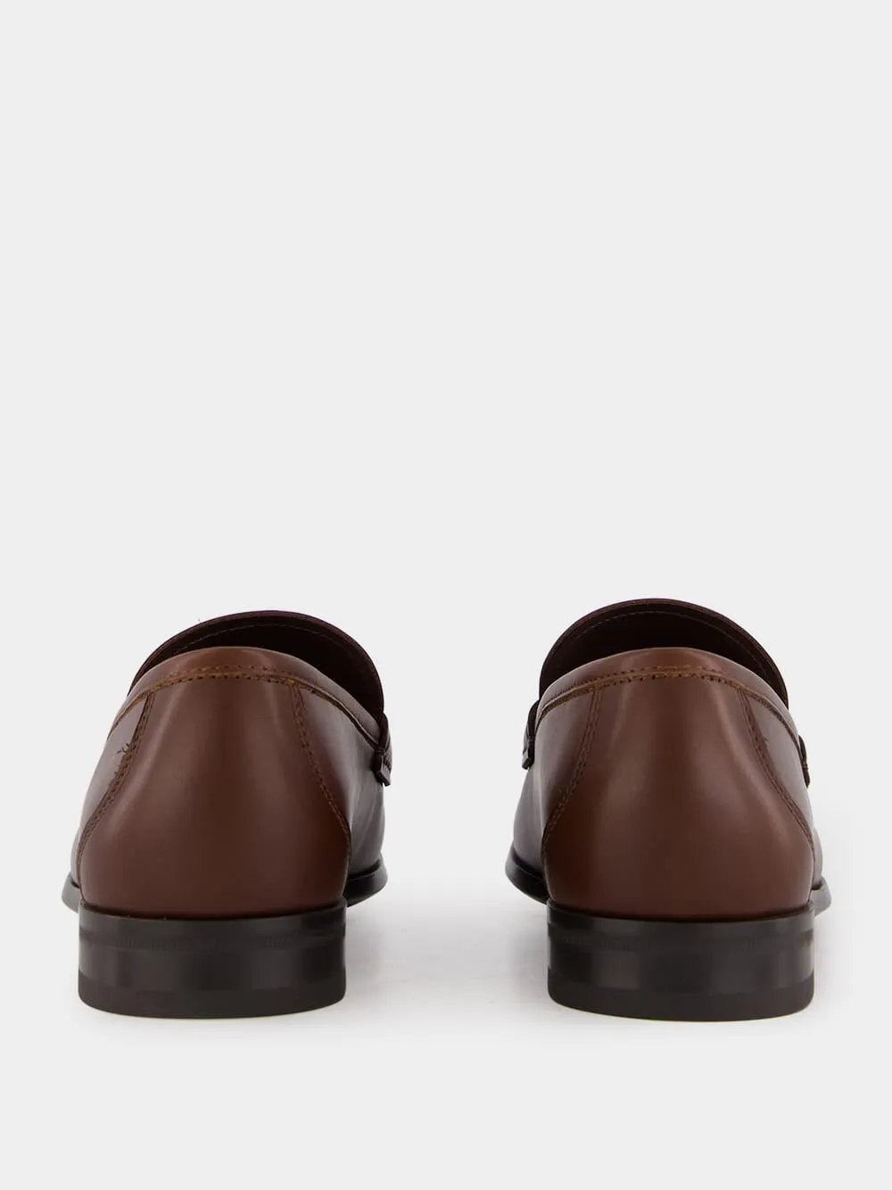 Cocoa Leather Moccasins Bibi Lou Zagreb Loafers