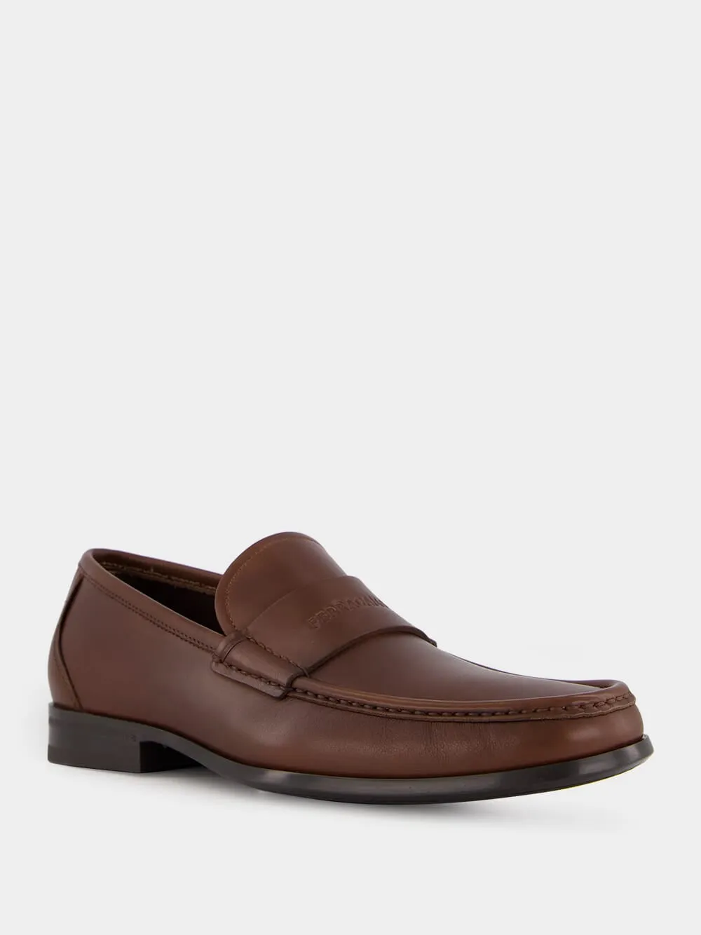 Docker Loafers Cocoa Leather Moccasins
