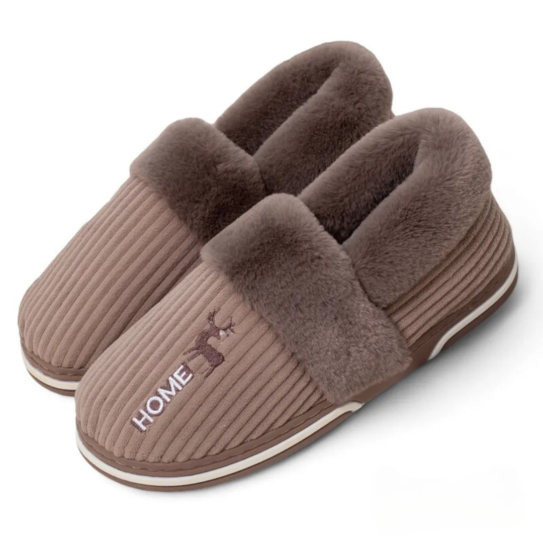 Blobfish Slippers OCW Women Slippers Fluffy Comfortable Warm Plush Soft Non-slip Slides