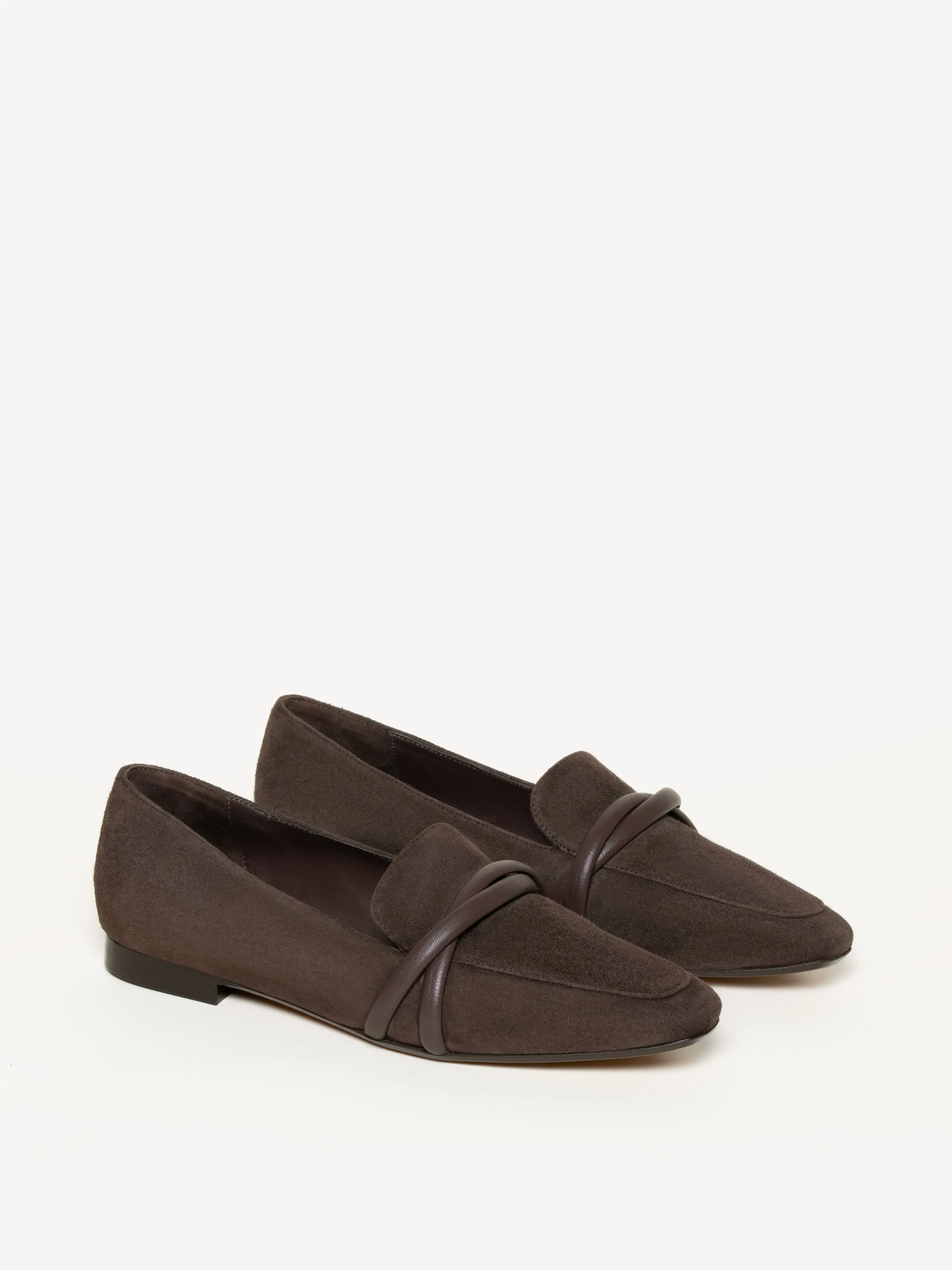 The Brenda Buckle Flat Shoes
