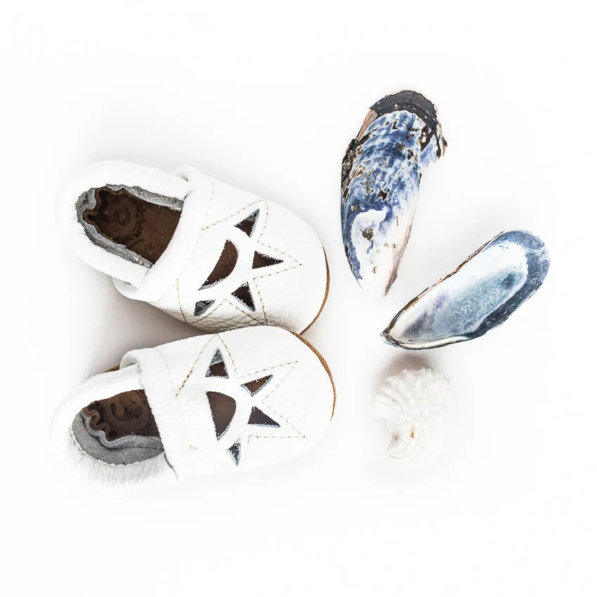 White SUNRISE Shoes Baby and Toddler Thigh High Fur Heels