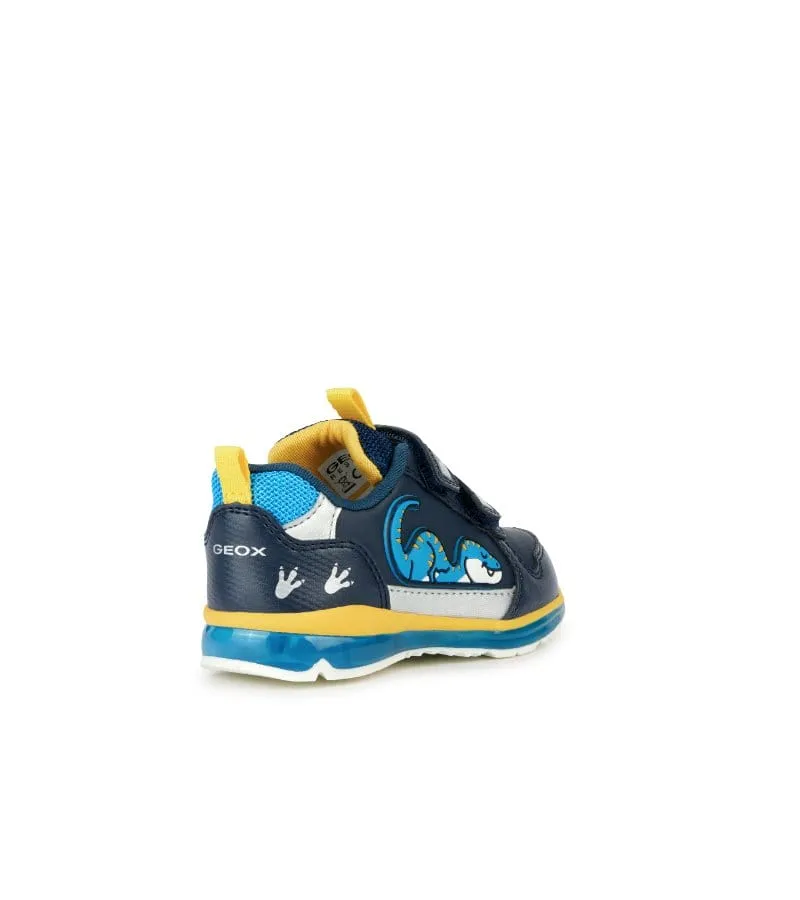 Geox Infant Boys Navy Runner B3584A Hiking Shoes Asics