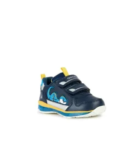 Asics Wrestling Shoes 2016 Geox Infant Boys Navy Runner B3584A