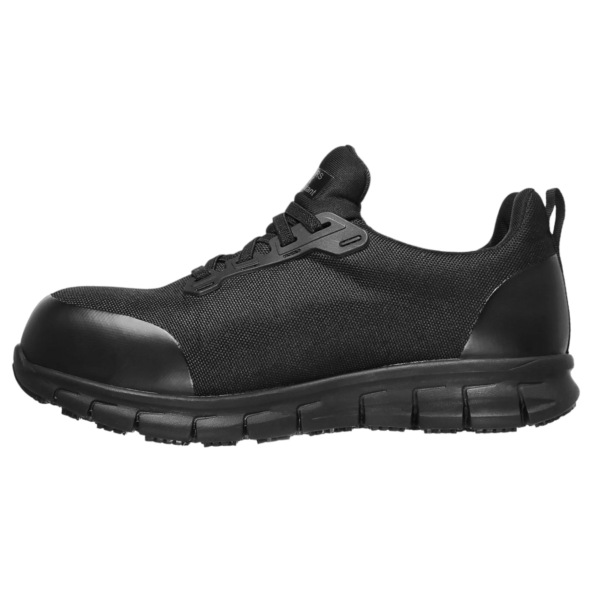 Skechers Women's 108003 Irmo Sure Track Alloy Toe Black Work Shoes Adidas Ligra 8 Volleyball Shoes Product Info And Reviews