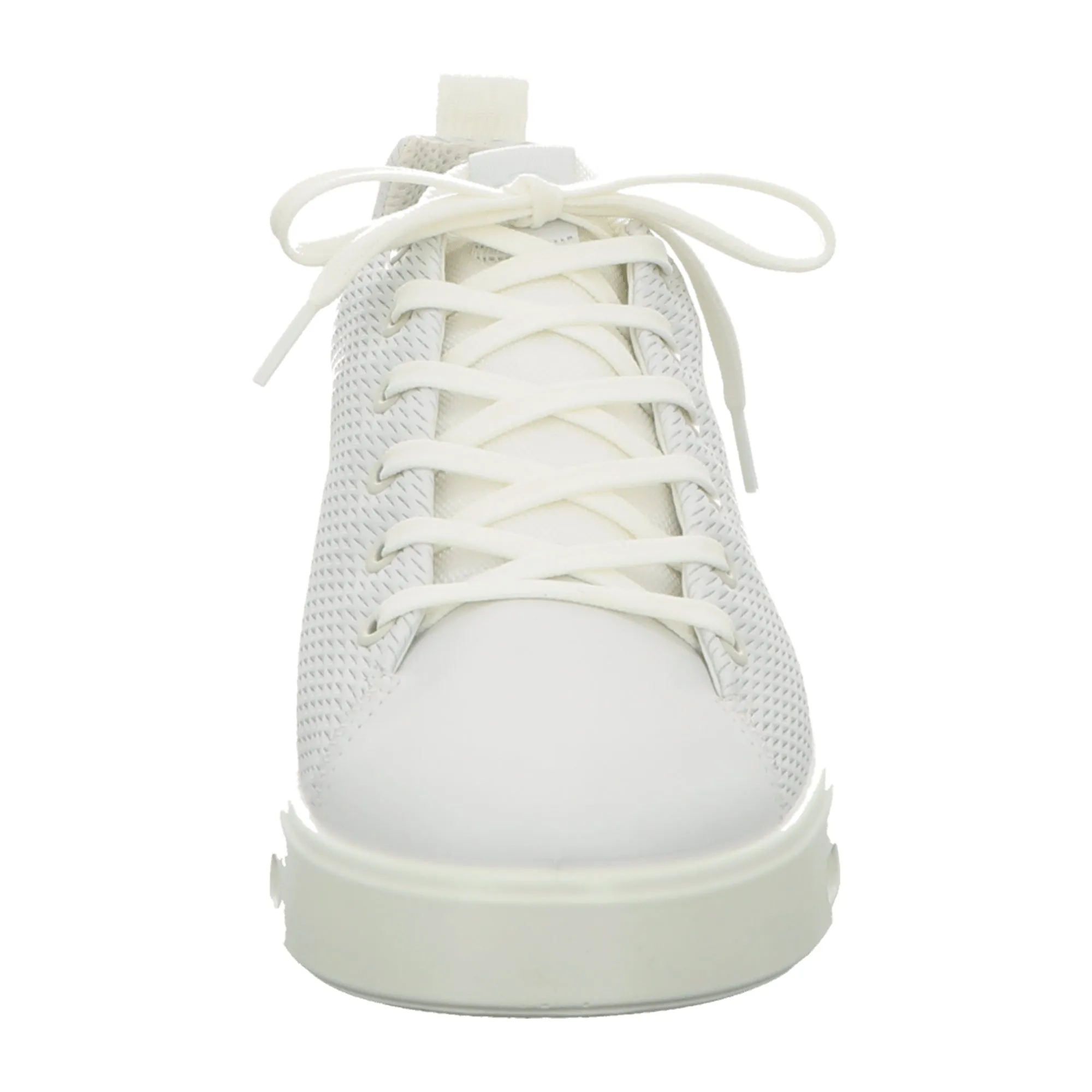Ecco Men's STREET 720 Sneakers, Stylish White Shoes With Adidas Boost