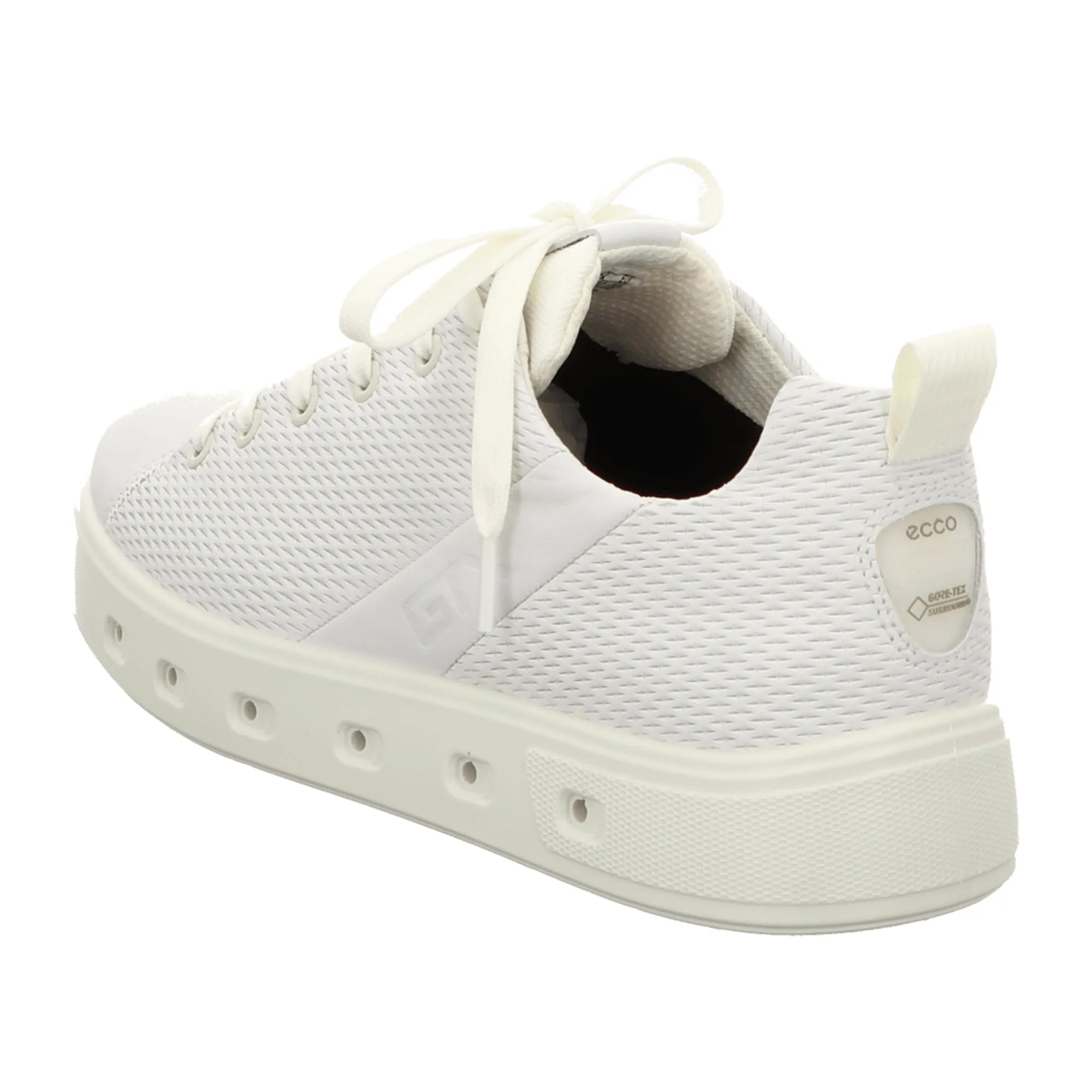 Ecco Men's STREET 720 Sneakers, Stylish White Jean Adidas Shoes