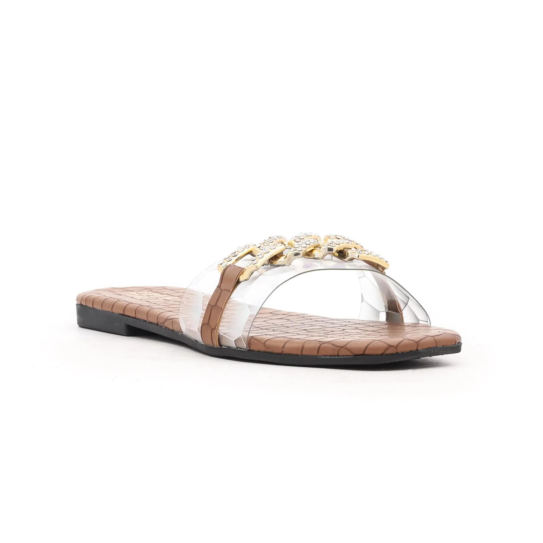 Extra Extra Wide Slippers For Swollen Feet Brown Casual Slipper CL1216