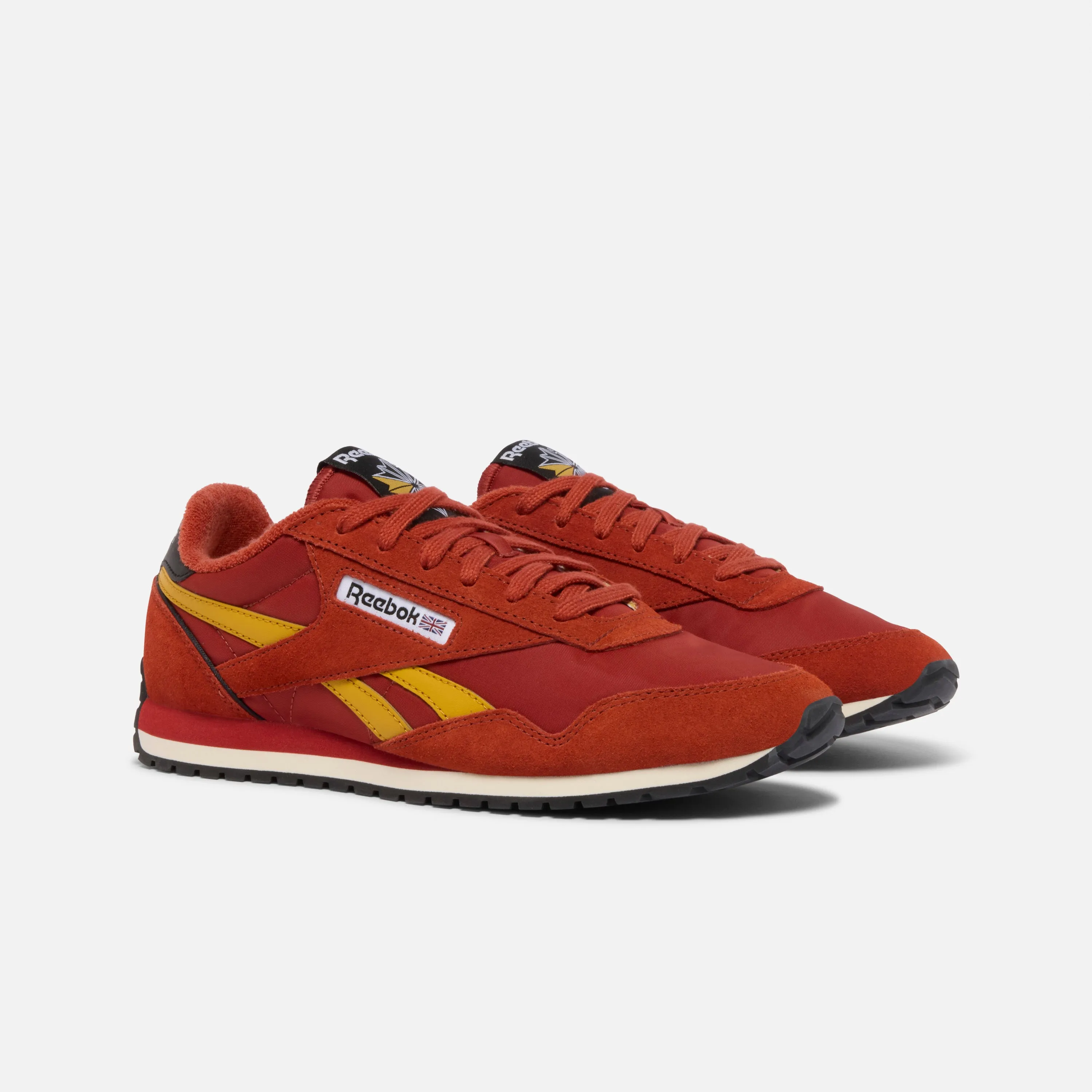 Asics Warranty Shoes Classic Az Burnt Red/Grit Gold/Black