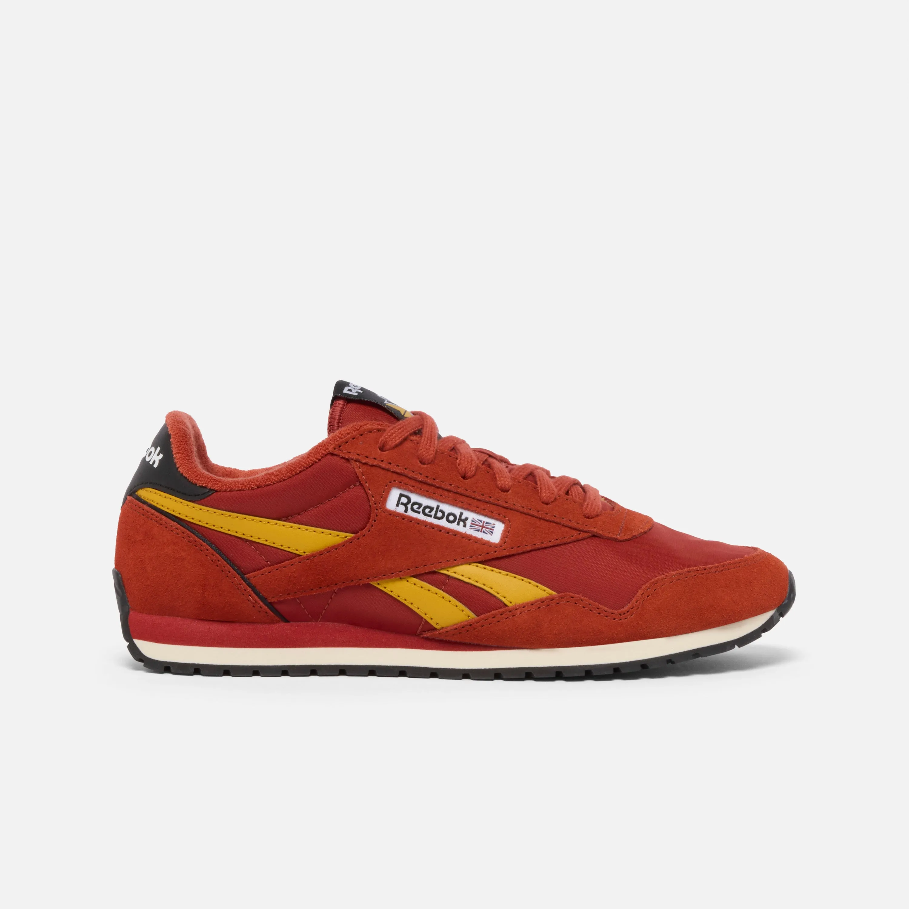 Classic Az Burnt Red/Grit Gold/Black Asics Shoes Uk Sale