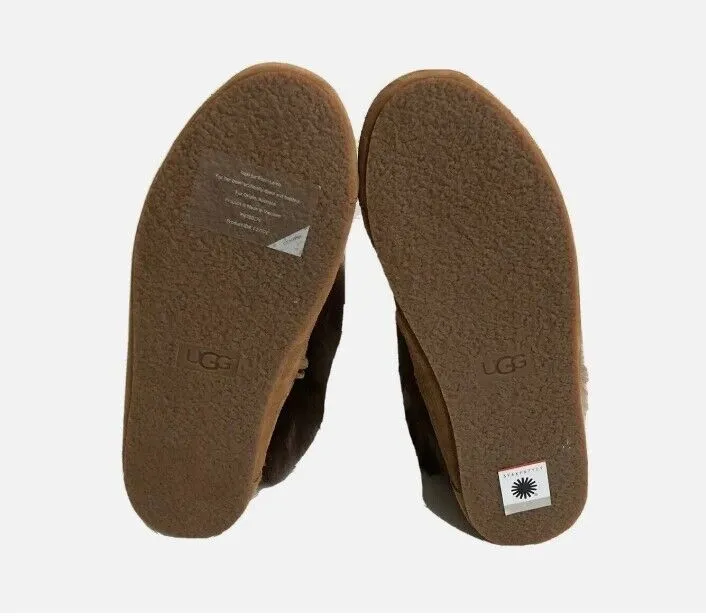 Boys Snow Boots UGG ANTOINE FUR CHESTNUT WOMEN SNEAKERS BOOTS 1019110-CHE Brand New