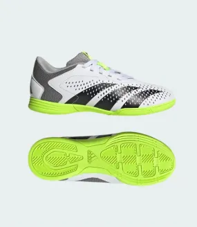 Running Shoe Adidas adidas Predator Accuracy.4 Junior Indoor Soccer Shoes IE9440 Grey/Green/Black