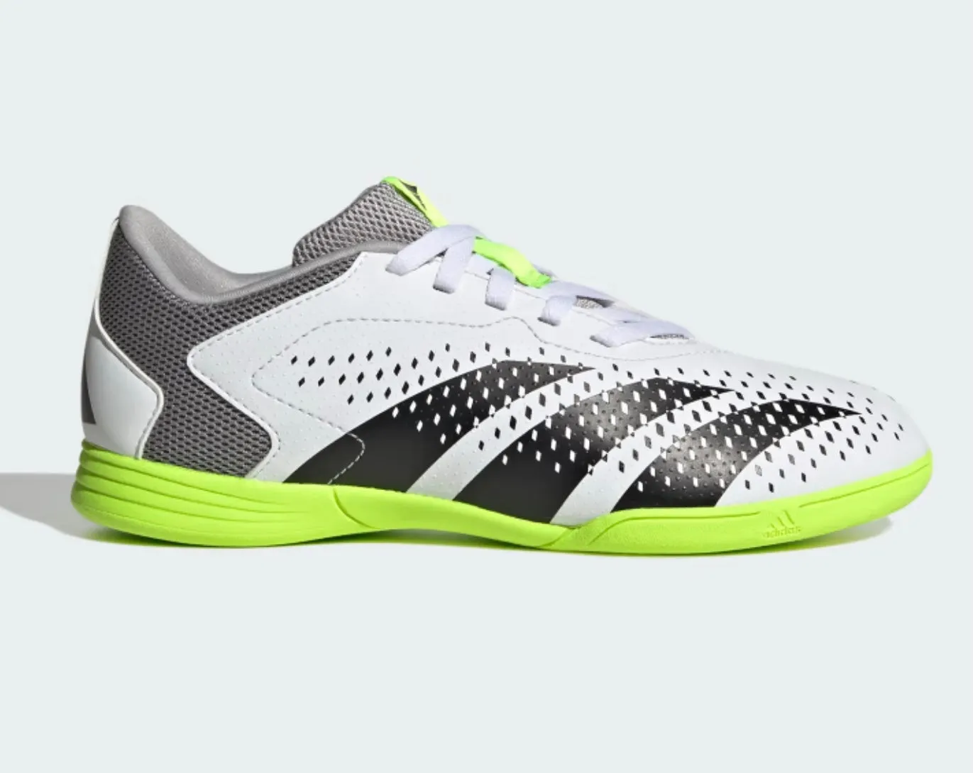 Adidas Adipower Lifting Shoes adidas Predator Accuracy.4 Junior Indoor Soccer Shoes IE9440 Grey/Green/Black